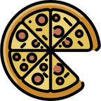 Pizza ikon